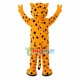 Exciting Yellow Leopard Adult Mascot Costume Exciting Yellow Leopard Adult Mascot Costume