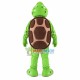 Slowly Standing Green Turtle Mascot Costume Slowly Standing Green Turtle Mascot Costume