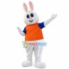 Welcome Rabbit Mascot Costume for Fair