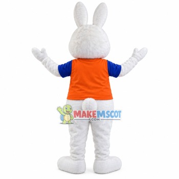 Welcome Rabbit Mascot Costume for Fair