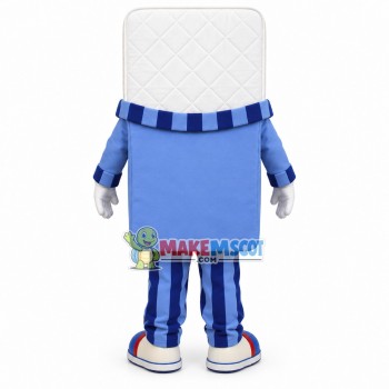 Comfortable Mattress Wrapped In pajama Mascot Costume Comfortable Mattress Wrapped In pajama Mascot Costume