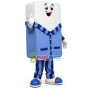 Comfortable Mattress Wrapped In pajama Mascot Costume
