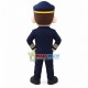 Police Chief In Uniform Mascot Costume Police Chief In Uniform Mascot Costume