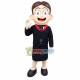 Kind The Short Hair Crew Chief Mascot Costume Kind The Short Hair Crew Chief Mascot Costume
