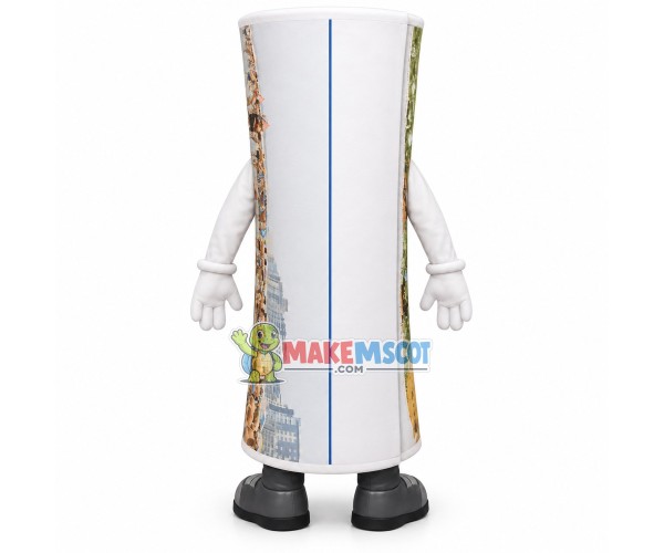 Brazil First Published Newspaper Mascot Costume Brazil First Published Newspaper Mascot Costume