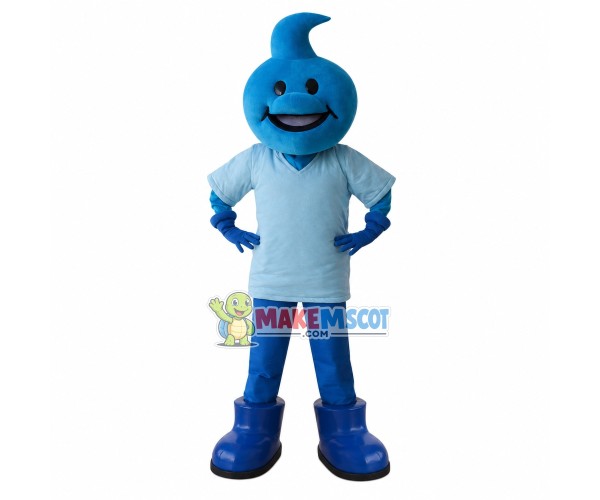 Water Drop Doll of Hardcover Brand Mascot Costume Water Drop Doll of Hardcover Brand Mascot Costume