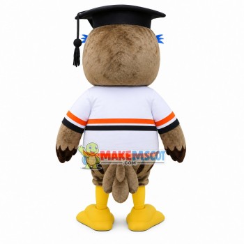 The Knowledgeable Doctor Owl Mascot Costume