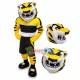 Fighting Muscular Tiger With Fierce Look Mascot Costume Fighting Muscular Tiger With Fierce Look Mascot Costume