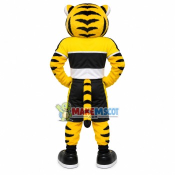 Fighting Muscular Tiger With Fierce Look Mascot Costume Fighting Muscular Tiger With Fierce Look Mascot Costume