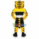 Fighting Muscular Tiger With Fierce Look Mascot Costume Fighting Muscular Tiger With Fierce Look Mascot Costume
