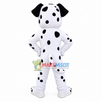 Loving Dalmatian With Drooping Ears Mascot Costume Loving Dalmatian With Drooping Ears Mascot Costume