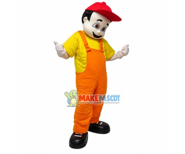 Preschooler With Developmental Thinking Mascot Costume