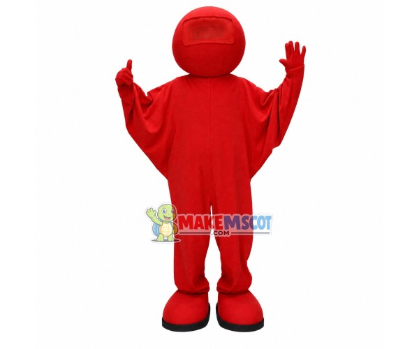 Red Flying Doll Mascot Costume for Anniversary Red Flying Doll Mascot Costume for Anniversary