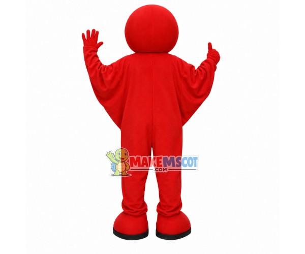 Red Flying Doll Mascot Costume for Anniversary Red Flying Doll Mascot Costume for Anniversary