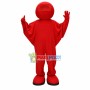Red Flying Doll Mascot Costume for Anniversary