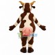 Farm Milk Cow Wearing Bell Mascot Costume Farm Milk Cow Wearing Bell Mascot Costume