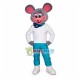 Security Guard Mouse of Ski Resort Mascot Costume Security Guard Mouse of Ski Resort Mascot Costume
