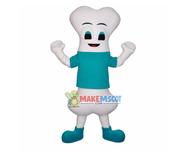 Cartoon Bone of Federation of Medical Students Mascot Costume Cartoon Bone of Federation of Medical Students Mascot Costume