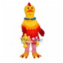 Elegant Chicken With Blue Pearl Necklace Mascot Costume