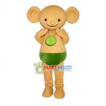 Imaginative Cartoon Beige Koala Mascot Costume Imaginative Cartoon Beige Koala Mascot Costume