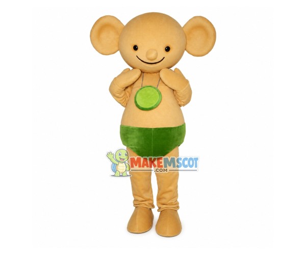 Imaginative Cartoon Beige Koala Mascot Costume Imaginative Cartoon Beige Koala Mascot Costume