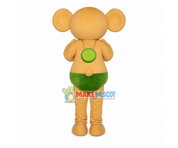 Imaginative Cartoon Beige Koala Mascot Costume Imaginative Cartoon Beige Koala Mascot Costume