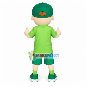 Meaningful Boy of Medical Product Manufacturer Mascot Costume Meaningful Boy of Medical Product Manufacturer Mascot Costume
