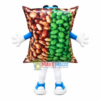 Pack of Seeds Cartoon Mascot Costume Pack of Seeds Cartoon Mascot Costume