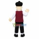 Bearded Pub Waiter Mascot Costume Bearded Pub Waiter Mascot Costume