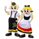 Scottish Dance Partner In Sync Mascot Costume Scottish Dance Partner In Sync Mascot Costume