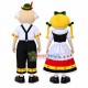 Scottish Dance Partner In Sync Mascot Costume Scottish Dance Partner In Sync Mascot Costume