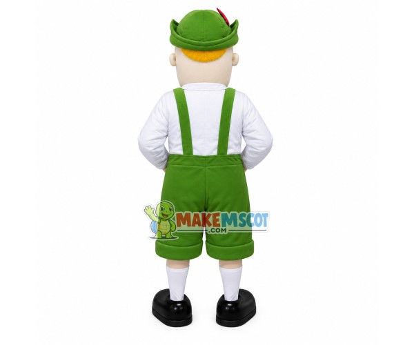 Artistic Foreign Performer Mascot Costume