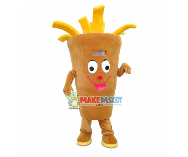 Firm Deep Pounding Pot Mascot Costume Firm Deep Pounding Pot Mascot Costume
