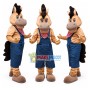 Handsome Vineyard Owner Horse Mascot Costume