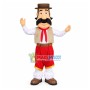 Kind Tavernkeeper In Lace Pants Mascot Costume