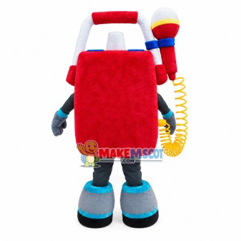 Separate Jukebox With Microphone Mascot Costume Separate Jukebox With Microphone Mascot Costume