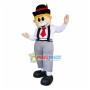 Perfectly Performing Old Theater Actor Mascot Costume