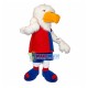Hairy Eagle of The League Team Mascot Costume Hairy Eagle of The League Team Mascot Costume
