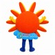 The Sun Above Clouds Cartoon Mascot Costume