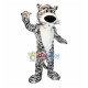Big-nosed Adult White Tiger Mascot Costume Big-nosed Adult White Tiger Mascot Costume