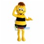 Brown Haired Puzzled Little Bee Mascot Costume