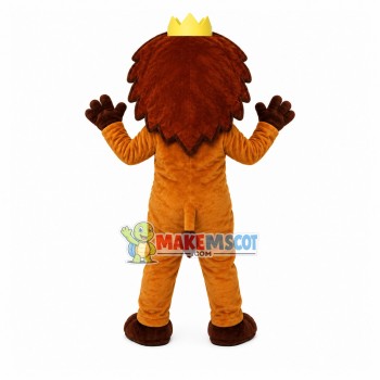 The Enlightened Lion King Mascot Costume The Enlightened Lion King Mascot Costume