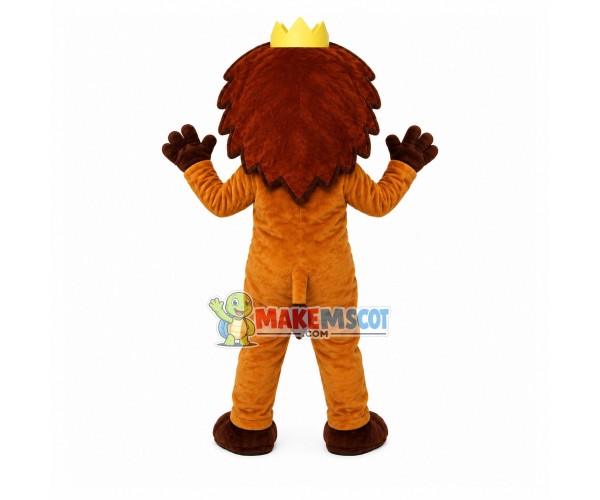 The Enlightened Lion King Mascot Costume The Enlightened Lion King Mascot Costume