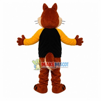 Quick Thinking College Squirrel Mascot Costume Quick Thinking College Squirrel Mascot Costume