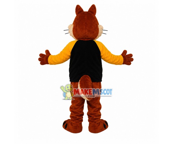 Quick Thinking College Squirrel Mascot Costume Quick Thinking College Squirrel Mascot Costume