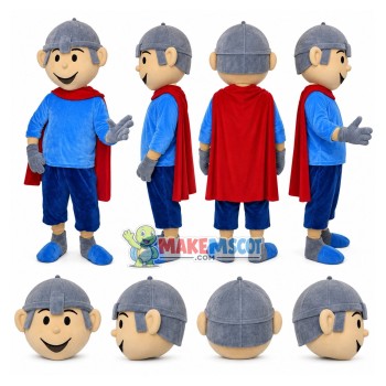 The Charming Young Prince Mascot Costume The Charming Young Prince Mascot Costume