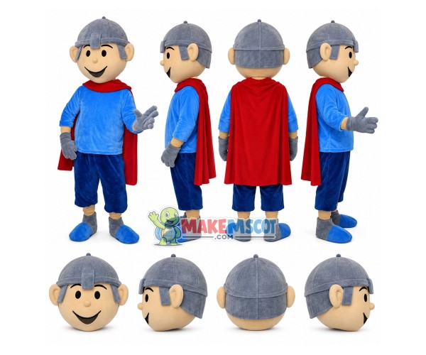 The Charming Young Prince Mascot Costume The Charming Young Prince Mascot Costume