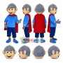 The Charming Young Prince Mascot Costume