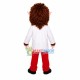 Narcissistic Elf With Thick Hair Mascot Costume Narcissistic Elf With Thick Hair Mascot Costume