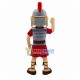 Young Soldier In Armor Mascot Costume